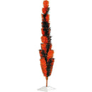 Halloween Mixed Brush Christmas Tree by Lee Display