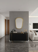 Gold Mirror, Brass Mirror, Handmade Mirror, Bathroom Mirror, Golden wall Mirror