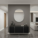 Silver Oval Mirrors
