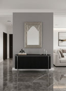Moroccan Handmade Silver Wall Mirror