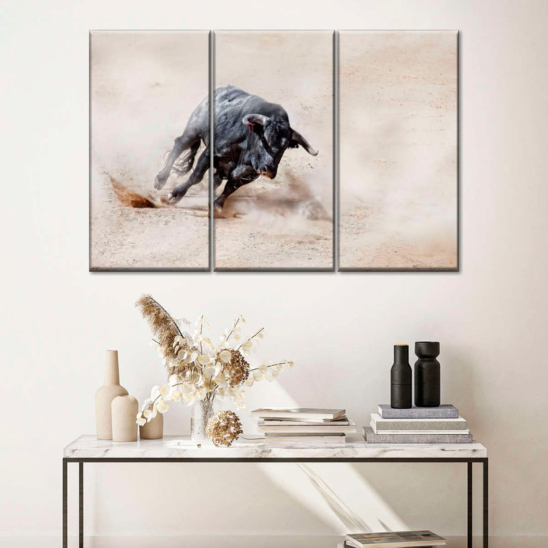 Charging Bull Wall Art