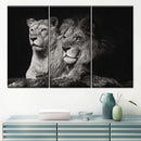 Lion And Lioness Mates Wall Art