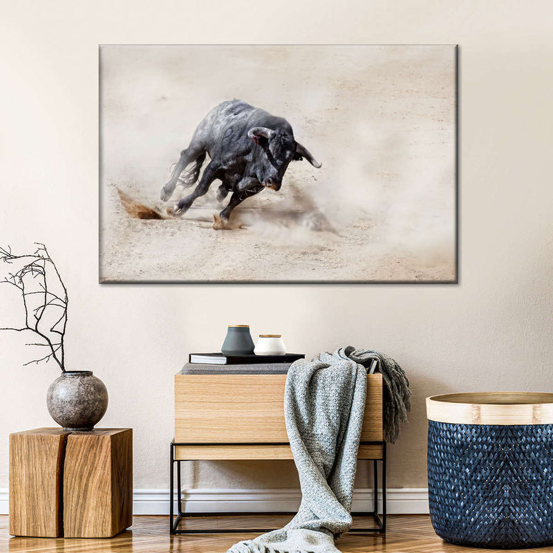 Charging Bull Wall Art