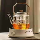 GobekUsa 1000ml Glass Teapot for Home & Restaurant Brewing