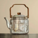 GobekUsa 1000ml Glass Teapot for Home & Restaurant Brewing