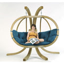 Amazonas Globo Royal Green Double Seater Hanging Chair by Outdoor-USA®