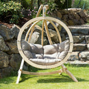Amazonas Globo Single Taupe Hanging Chair - (Weatherproof) by Outdoor-USA®
