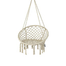 Hammock Chair LED Lights Hanging Swing Indoor Outdoor by LJGDeals