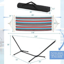 Hammock with Stand and Carrying Case-Multicolor by LJGDeals