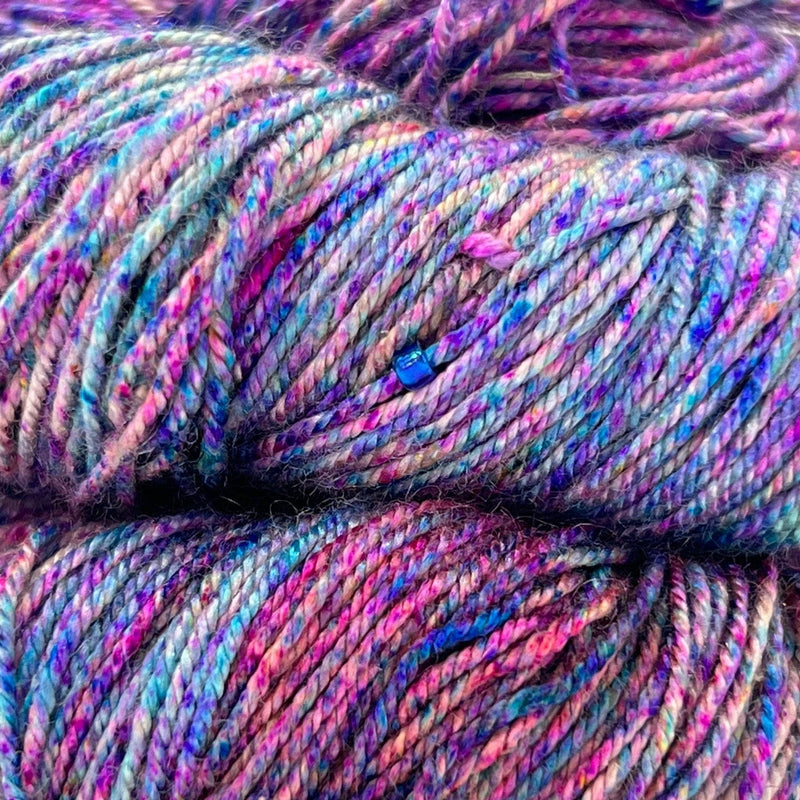 Hand Beaded Silk Yarn