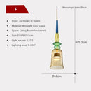 GobekUsa Candy Glass Chandelier Pendant Light for Dining and Living Room