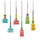 GobekUsa Candy Glass Chandelier Pendant Light for Dining and Living Room