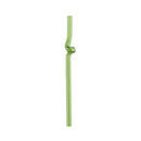Hand blown colorful twisted glass straws kitchen drinkware set by Decorbites