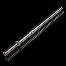 Hand blown colorful twisted glass straws kitchen drinkware set by Decorbites
