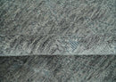 Hand carved Geometrical Design Ivory, Gray and Charcoal Hand knotted wool Area Rug by The Rug Decor