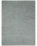 Hand carved Geometrical Design Ivory, Gray and Charcoal Hand knotted wool Area Rug by The Rug Decor