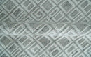 Hand carved Silver and Charcoal Traditional Geometrical Pattern Hand Knotted 8.2x10.6 Wool Area Rug by The Rug Decor