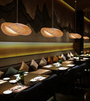 GobekUsa Hand-Knit Bamboo Pendant Ceiling Light