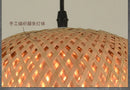 GobekUsa Hand-Knit Bamboo Pendant Ceiling Light