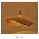 GobekUsa Hand-Knit Bamboo Pendant Ceiling Light
