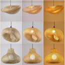 GobekUsa Hand-Knit Bamboo Pendant Ceiling Light