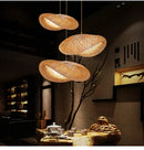GobekUsa Hand-Knit Bamboo Pendant Ceiling Light