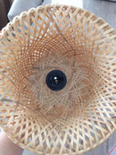 GobekUsa Hand-Knit Bamboo Pendant Ceiling Light