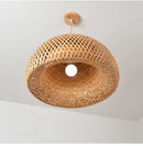 GobekUsa Hand-Knit Bamboo Pendant Ceiling Light