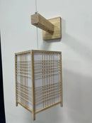 GobekUsa Hand-Knit Bamboo Pendant Ceiling Light
