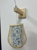 GobekUsa Hand-Knit Bamboo Pendant Ceiling Light