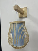 GobekUsa Hand-Knit Bamboo Pendant Ceiling Light