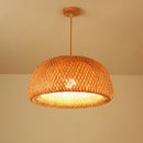GobekUsa Hand Knitted Chinese Style Hanging Bamboo Lamps