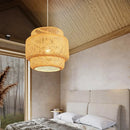 GobekUsa Hand Knitted Chinese Style Hanging Bamboo Lamps