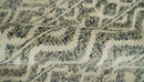 Hand Knotted 4x6 Beige, Camel and Olive Modern Contemporary Southwestern Tribal Trellis Recycled Silk Area Rug | OP59