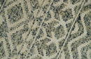 Hand Knotted 4x6 Beige, Camel and Olive Modern Contemporary Southwestern Tribal Trellis Recycled Silk Area Rug | OP59