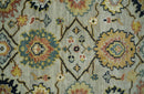 Hand Knotted Traditional Wool Oriental Turkish Oushak Area Rug - Beige Mustard Ivory by The Rug Decor