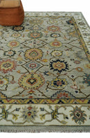 Hand Knotted Traditional Wool Oriental Turkish Oushak Area Rug - Beige Mustard Ivory by The Rug Decor