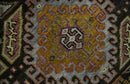 Hand Knotted 9x12 Olive, Gold, Black and Brown Oriental Traditional Wool Area Rug by The Rug Decor
