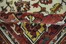 Rust and Ivory Traditional Medallion Area Rug - Hand Knotted Wool by The Rug Decor