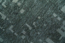 Hand Knotted Gray and Silver 5x8 Modern Abstract Contemporary Recycled Silk Rug