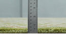 Hand Knotted Green, Ivory and Silver Oriental Traditional Multi Size Wool Area Rug