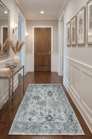 Hand Knotted Blended Wool Traditional Area Rug Multiple Sizes Ivory Silver Beige by The Rug Decor