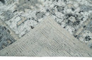 Hand Knotted Blended Wool Traditional Area Rug Multiple Sizes Ivory Silver Beige by The Rug Decor