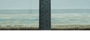 Hand Knotted Ivory, Teal and Beige Traditional Oriental Oushak Multi Size wool rug