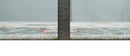 Hand Knotted Ivory Gray Blue Traditional Wool Oushak Area Rug by The Rug Decor