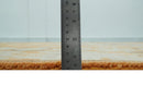 Hand Knotted Peach and Beige Traditional Southwestern Multi Size wool area rug