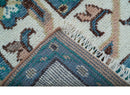 Hand knotted Peach Traditional Khotan Design 8x10 Wool Area Rug