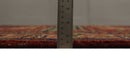 Hand knotted Traditional Multi Sizes Antique Style Vintage Finish Rust and Blue Area Rug