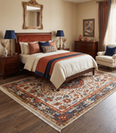 Ivory Rust Gray Wool Area Rug - Hand Knotted Oriental Traditional by The Rug Decor
