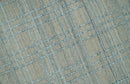 Hand Made 8x10 Modern Geometric striped Beige and Silver Scandinavian Blended Wool Flatwoven Area Rug | KE11